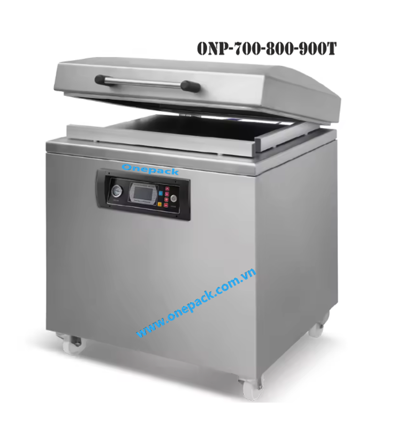 Máy đóng gói chân không 1 buồng lớn dùng cho thủy sản